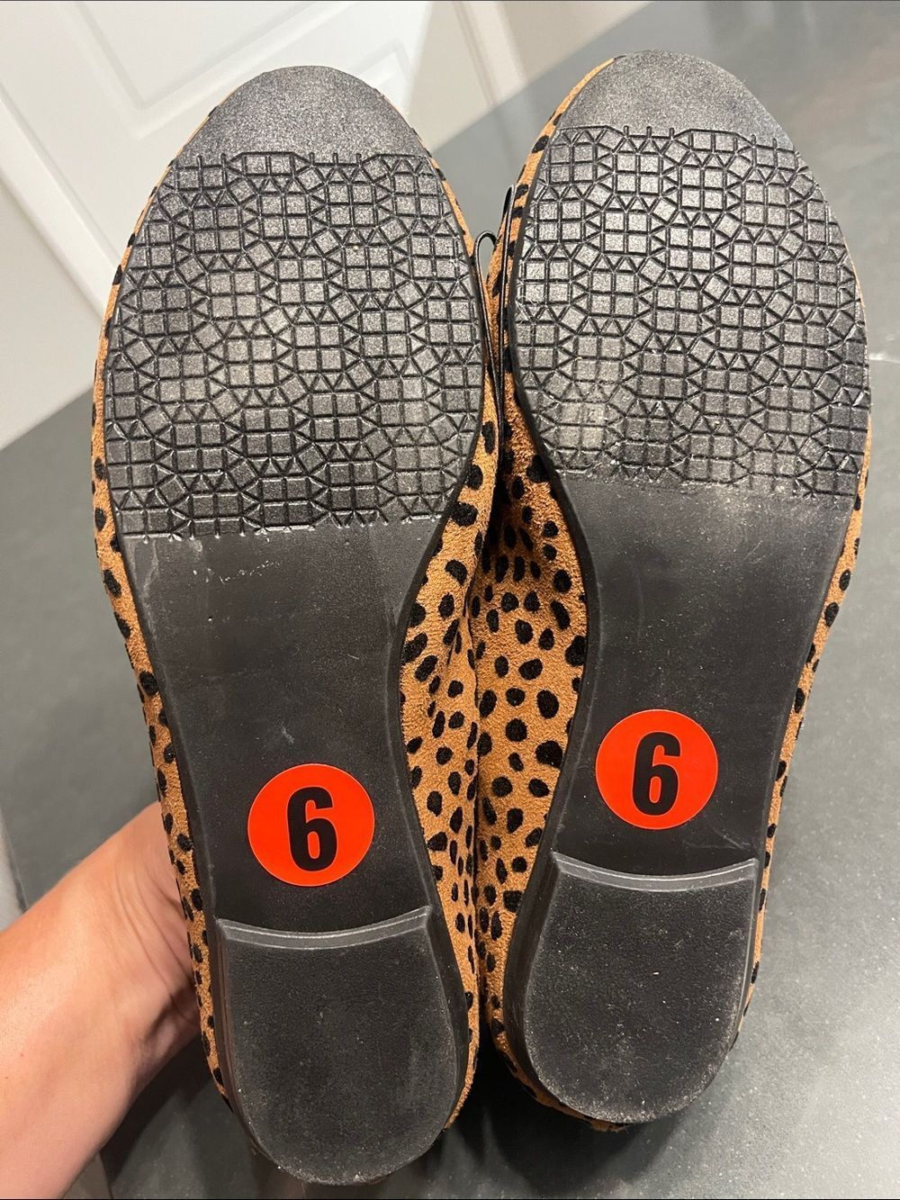 Isaac Mizrahi Leopard Print Suede Loafers - Brown/Black - Picture 10 of 11